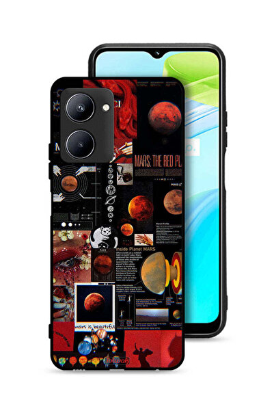 Tolwak Realme C33 Protective Case Cover Mars Art
