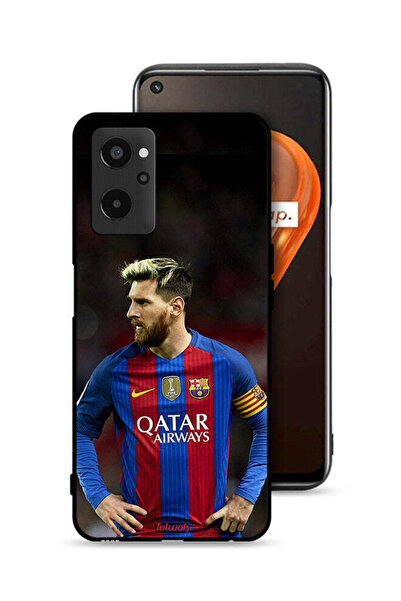 Tolwak غطاء حماية لهاتف Realme 9i 4G ميسي برشلونة