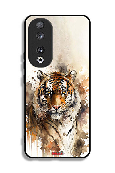 Tolwak غطاء حماية لهاتف Honor 90 بنقشة الفهد التجريدي