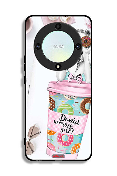 Tolwak Honor X9a Protective Case Cover Donut Worry Girl