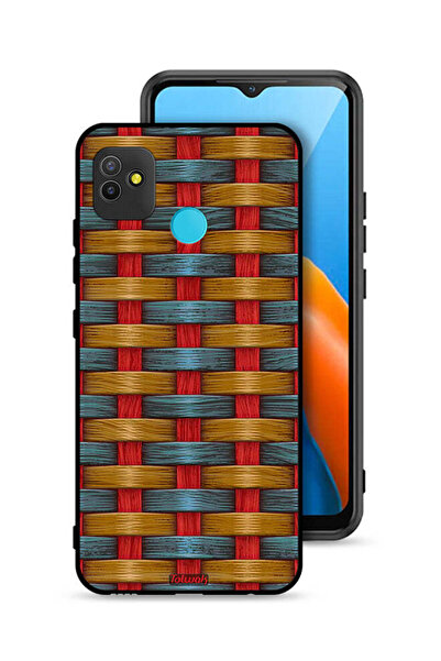 Tolwak Tecno Pop 5 Protective Case Cover Strips Art Pattern