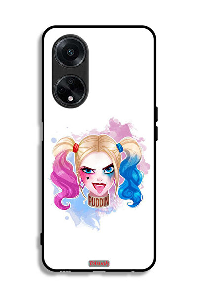 Tolwak غطاء حماية لهاتف Oppo A98 5G برسومات هارلي كوين