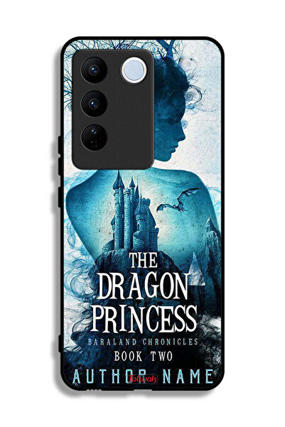 Tolwak غطاء حماية لهاتف Vivo V27 بتصميم أميرة التنين