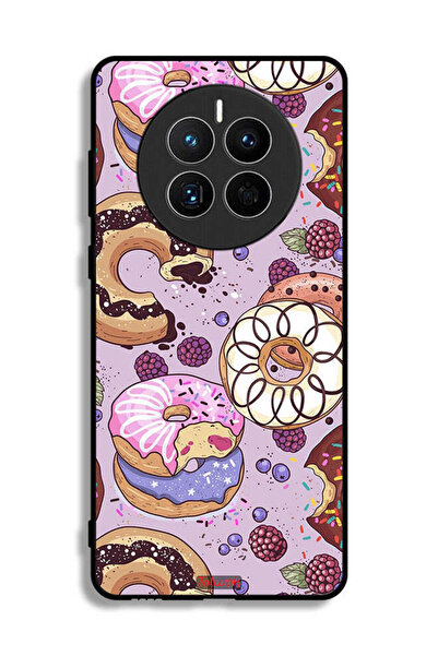 Tolwak غطاء حماية لهاتف هواوي ميت 50E برسومات دوناتس آرت