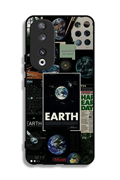 Tolwak غطاء حماية لهاتف Honor 90 Earth