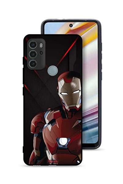 Tolwak غطاء حماية موتورولا موتو جي 60 إس بتصميم الرجل الحديدي