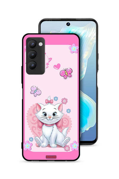 Tolwak غطاء حماية لهاتف تكنو كامون 18 - قطة لطيفة