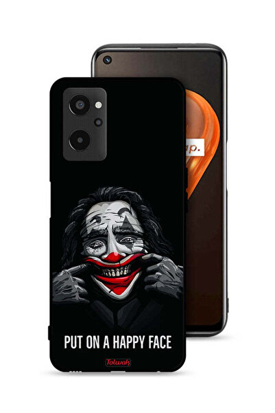 Tolwak غطاء حماية لهاتف Realme 9i 4G بوجه سعيد