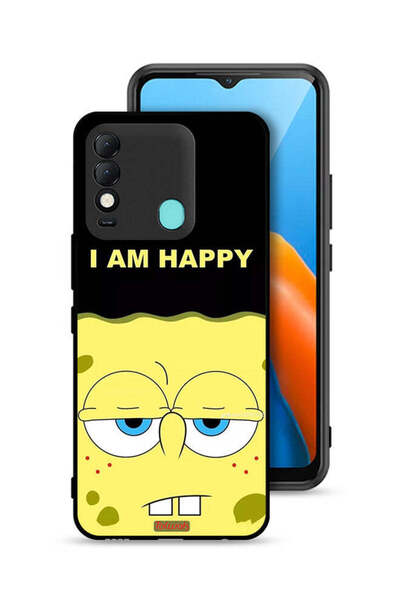 Tolwak غطاء حماية لهاتف Tecno Spark 8 - أنا سعيد