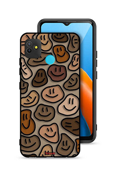 Tolwak Tecno Pop 5 Protective Case Cover Smiley Faces Art