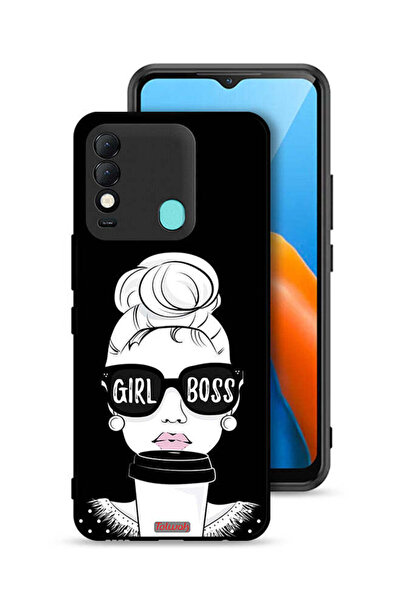 Tolwak غطاء حماية لهاتف تكنو سبارك 8 - فتاة بوس