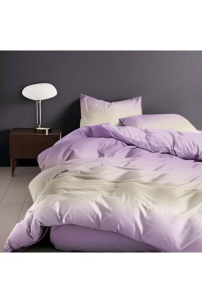 Pucioasa Finet 4-piece bed linen, lilac gradient