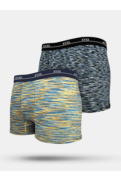 XYXX By Styli Pack of 2 - All Over Print Trunks