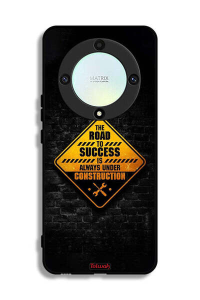 Tolwak غطاء حماية لهاتف Honor X9a الطريق إلى النجاح دائمًا قيد الإنشاء