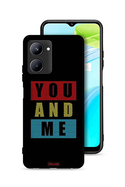 Tolwak Realme C33 Protective Case Cover You And Me
