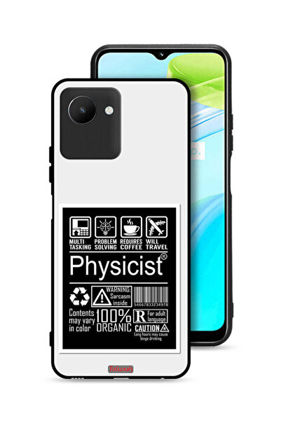 Tolwak غطاء حماية لهاتف Realme C30s بملصق فيزيائي