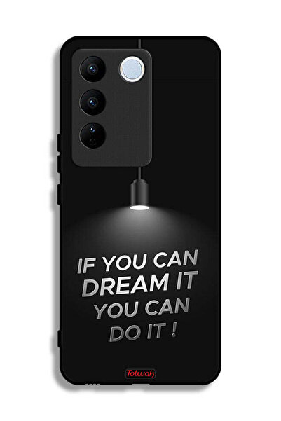 Tolwak غطاء حماية لهاتف Vivo S16 إذا كنت تستطيع أن تحلم به، يمكنك تحقيقه