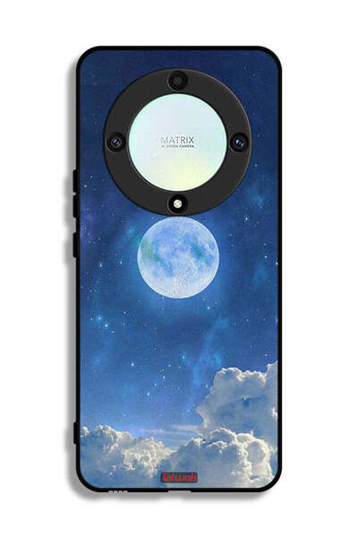 Tolwak غطاء حماية لهاتف Honor X9a بتصميم غيوم القمر