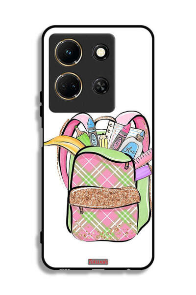 Tolwak Infinix Note 30 Protective Case Cover Unicorn Girl Bag