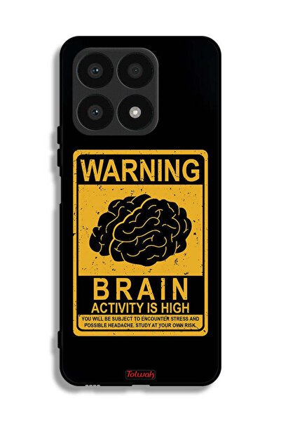 Tolwak غطاء حماية لهاتف Honor X8a يحذر من ارتفاع نشاط الدماغ