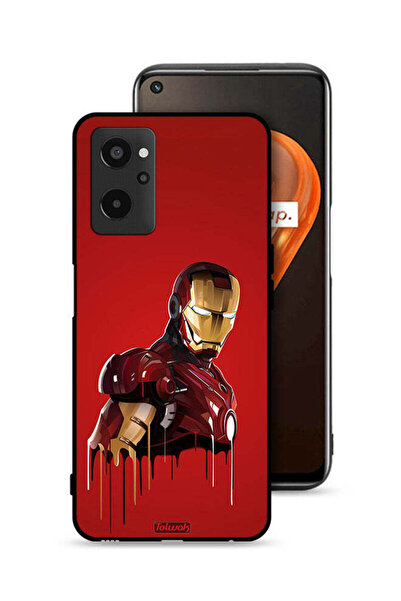 Tolwak غطاء حماية لهاتف Realme 9i 4G برسومات الرجل الحديدي
