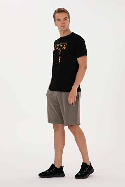 U.S. Polo Assn. Erkek Vizon Örme Şort 50298037-VR052
