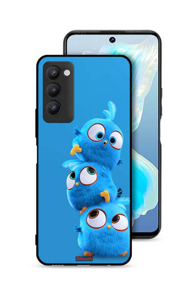 Tolwak غطاء حماية لهاتف تكنو كامون 18 بنقشة طيور لطيفة