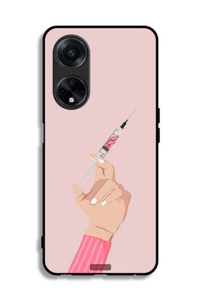 Tolwak غطاء حماية لهاتف Oppo A98 5G بنقشة Love Injection