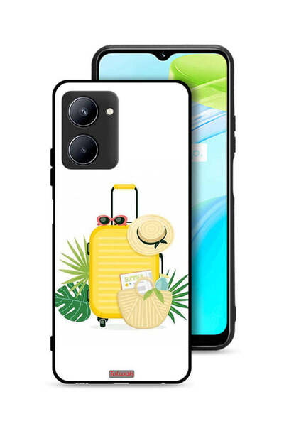 Tolwak غطاء حماية لهاتف Realme C33 بفن رقمي صيفي