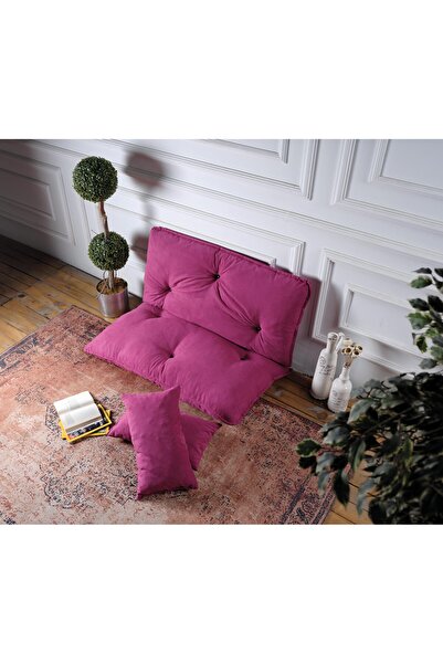 COLORMİX Moscowa, Floor Cushion, Garden Cushion, Balcony Cushion, Cushion, 4 Piece Cushion,