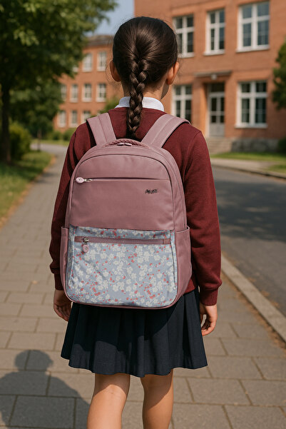 By Hakan My Polo 2085 Початкова школа Середня школа Рюкзак Шкільний рюкзак Багатосекційний Ортопедичний спинка СИНІЙ