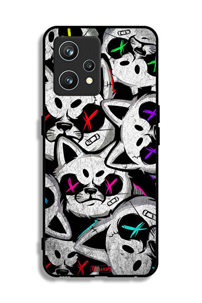 Tolwak غطاء حماية لهاتف Realme 9 Pro Plus بنقشة قطط مارشميلو