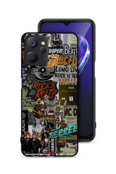 Tolwak غطاء حماية لهاتف Realme 9i 5G، تحيا موسيقى الروك أند رول