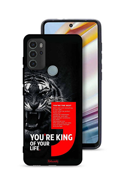 Tolwak غطاء حماية موتورولا موتو جي 60 إس أنت ملك حياتك