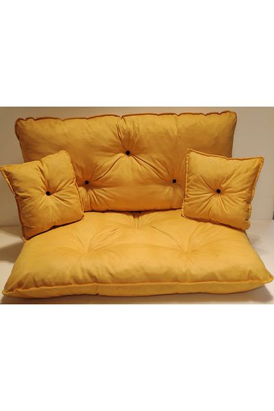 COLORMİX Moscowa, Floor Cushion, Garden Cushion, Balcony Cushion, Cushion, 4 Piece Cushion,