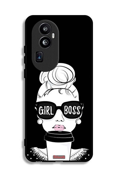 Tolwak غطاء حماية لهاتف Oppo Reno10 Pro Plus - Girl Boss