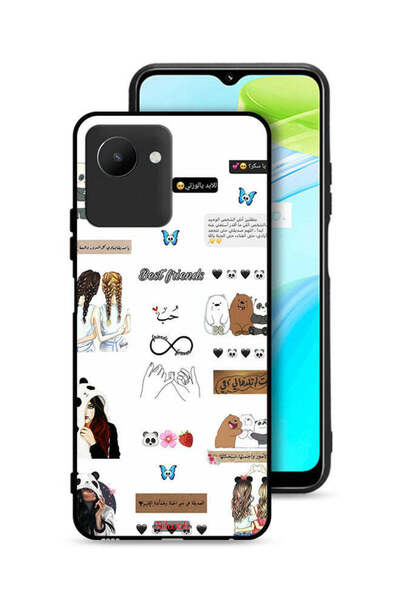 Tolwak جراب حماية لهاتف Realme C30s بعبارات وملصقات باللغة العربية