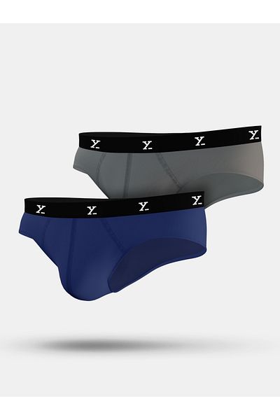 XYXX By Styli Pack of 2 - Logo Waistband Modal Briefs