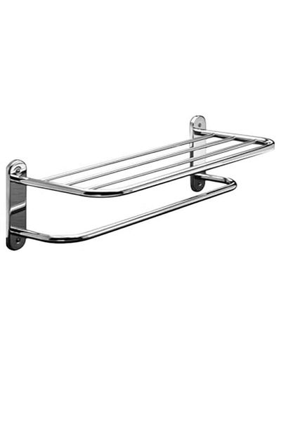 DLC Double Layered Bath Towel Rack