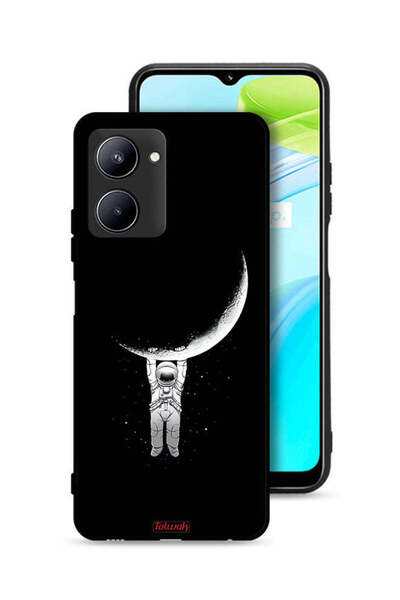 Tolwak غطاء حماية لهاتف Realme C33 معلق على سطح القمر