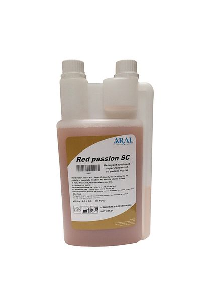 Aral Detergent deodorant super-concentrat cu parfum fructat, Aral, RED PASSION SC, 1L