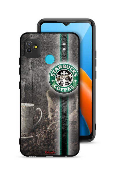 Tolwak Tecno Pop 5 Protective Case Cover Coffee Art