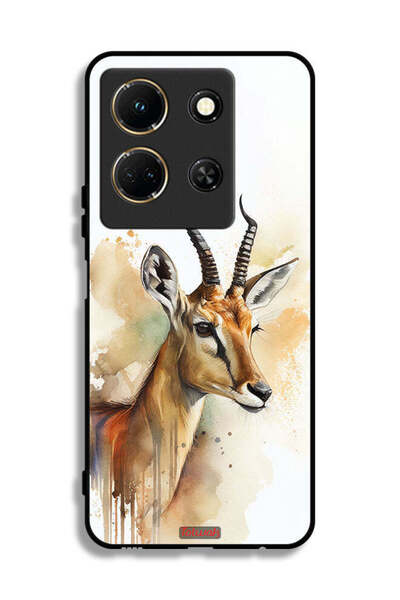 Tolwak غطاء حماية لهاتف Infinix Note 30 بتصميم غزال تجريدي