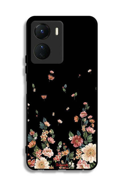 Tolwak Vivo Y16 Protective Case Cover Small Flowers In Bottom