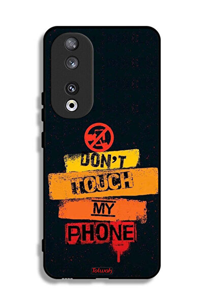 Tolwak غطاء حماية لهاتف Honor 90 لا تلمس هاتفي