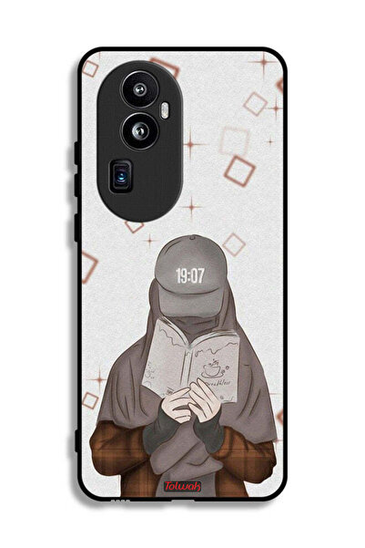 Tolwak غطاء حماية Oppo Reno10 Pro Plus بتصميم فتاة تقرأ الفن