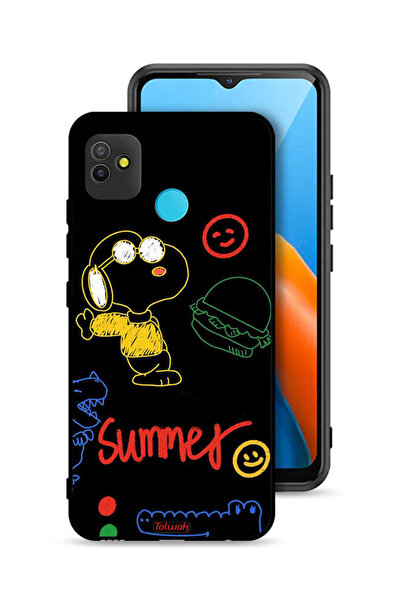 Tolwak Tecno Pop 5 Protective Case Cover Summer Sticker