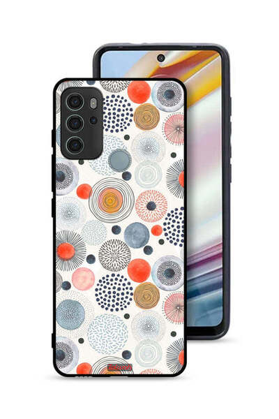 Tolwak غطاء حماية لهاتف موتورولا موتو جي 60 إس بنقشة زهور قطنية