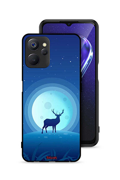 Tolwak غطاء حماية لهاتف Realme 9i 5G بتصميم غزال