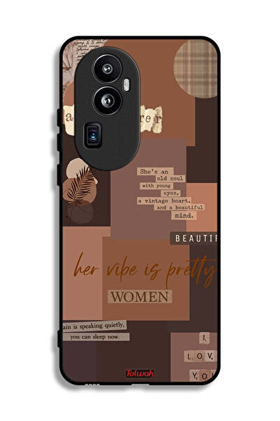 Tolwak غطاء حماية لهاتف Oppo Reno10 Pro Plus - للنساء - Adventurer